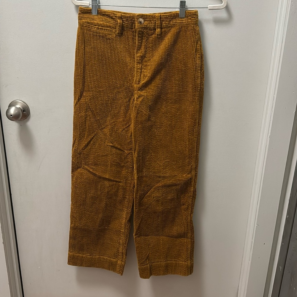 Madewell Corduroy Cropped Pant